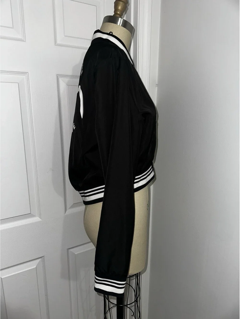 CAM Cannabis Merch Reversible Cropped Jacket Size XL